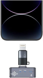 AirWave PRO K2 Dual-Channel Wireless Lavalier Mic Combo
