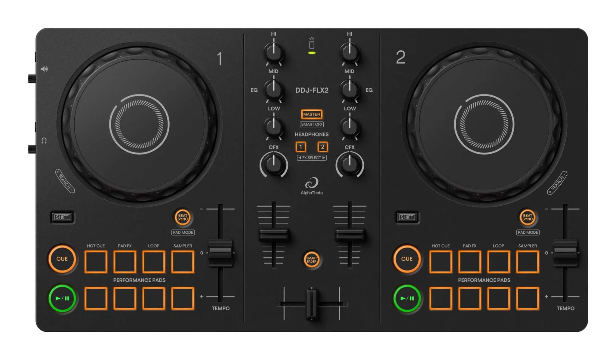 DDJ-FLX2 Compact 2-channel DJ controller