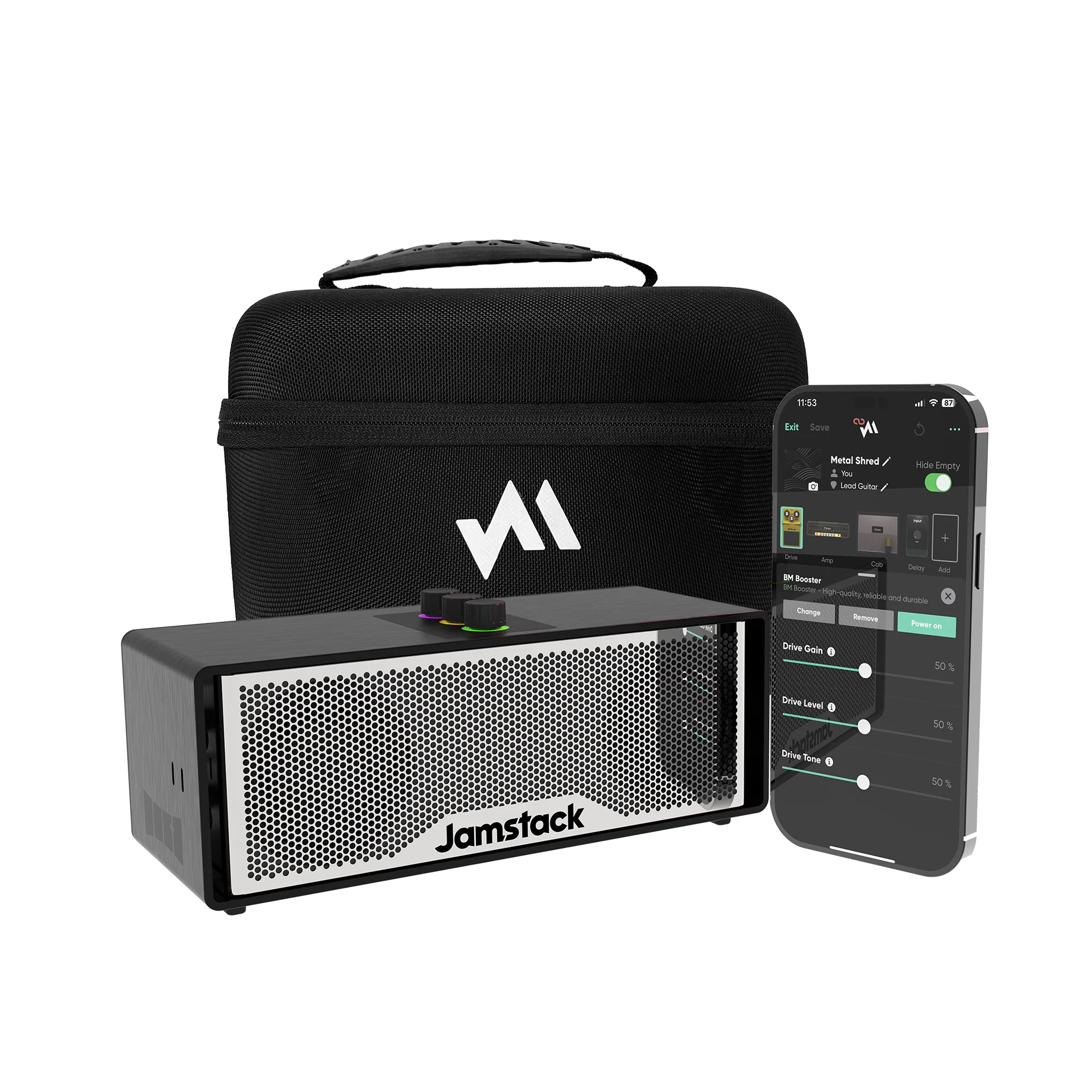 Jamstack 2 Amp - The World's Most Advanced Smart Amplifier | SKAA