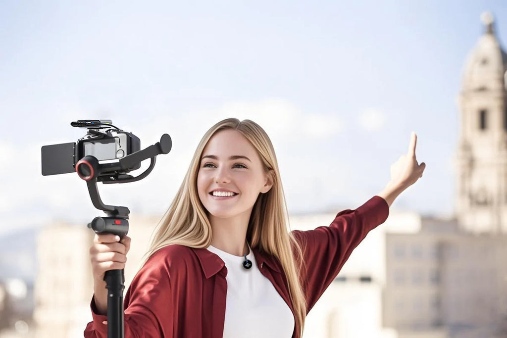 AirWave PRO K2 Dual-Channel Wireless Lavalier Mic Combo