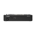 Black digital mixing console with Yamaha MGX16 panel and side controls