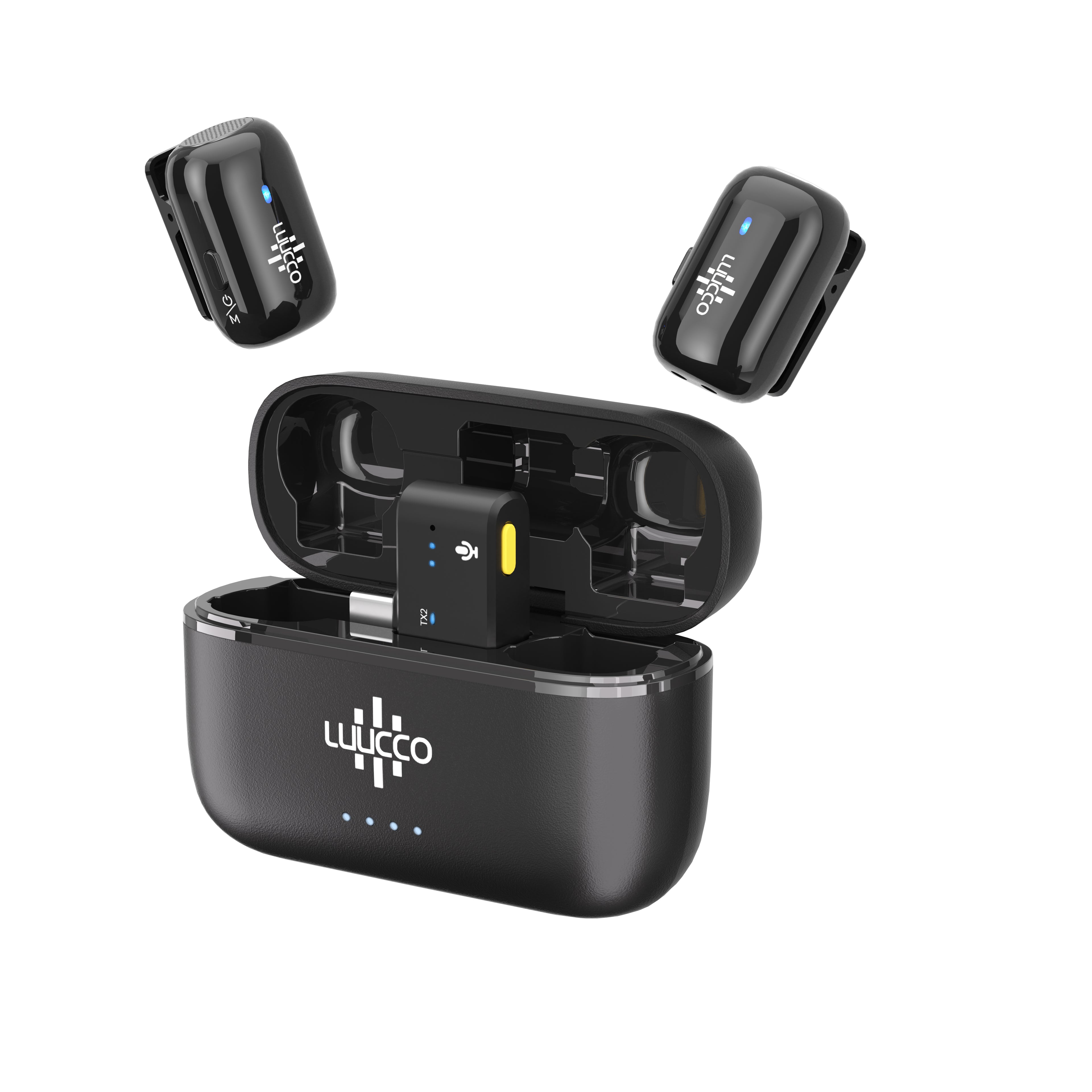 MiniPods K2 (USB-C) - Wireless Lavalier Microphone