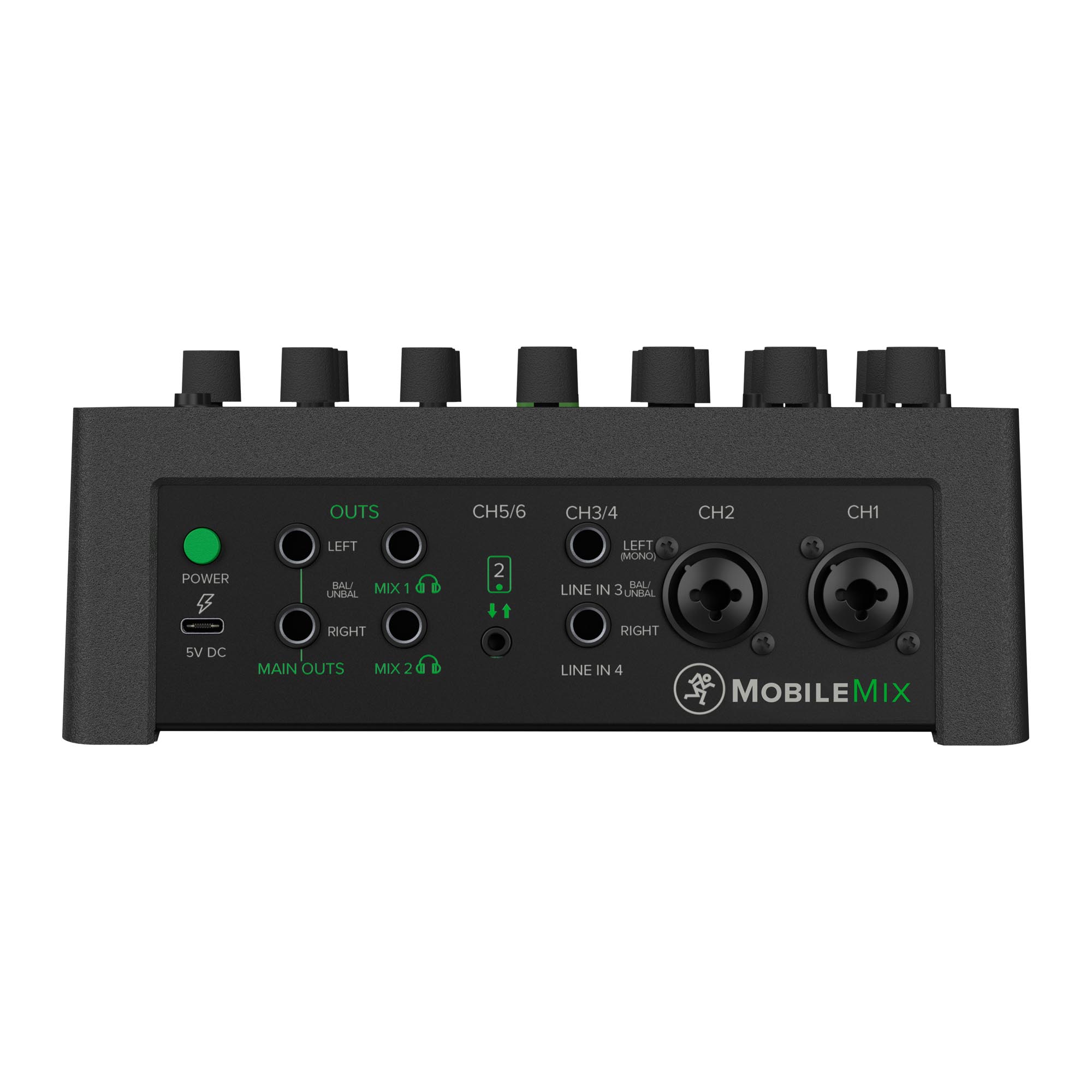 MobileMix - MobileMix 8-Channel USB-Powerable Mixer for A/V Production, Live Sound and Streaming