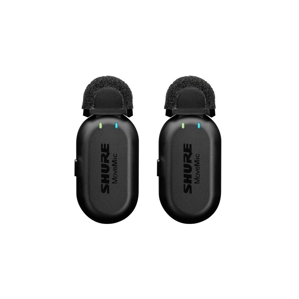 MoveMic Two Two-Channel Wireless Lavalier Microphones