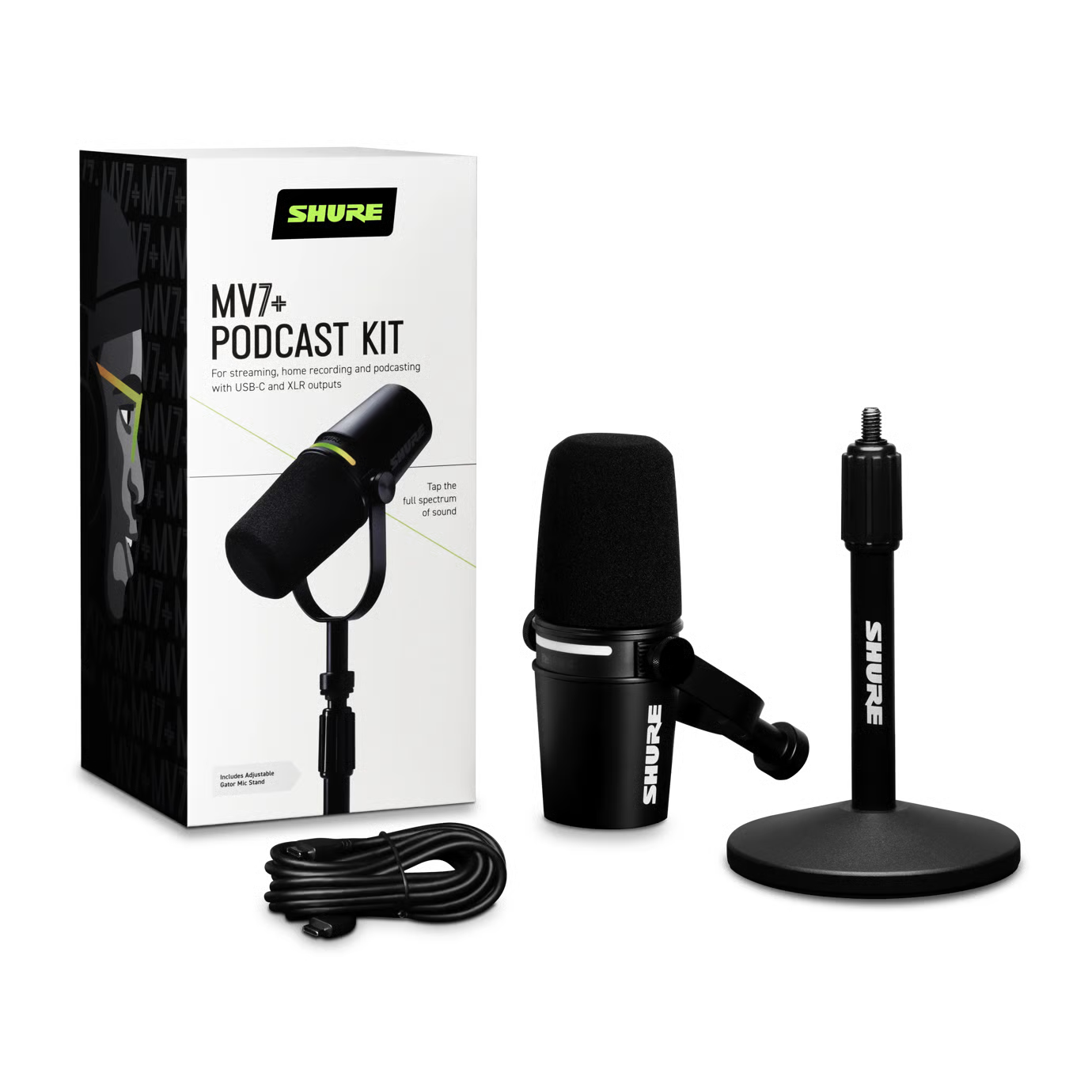 MV7+ Podcast Microphone (Bundle)