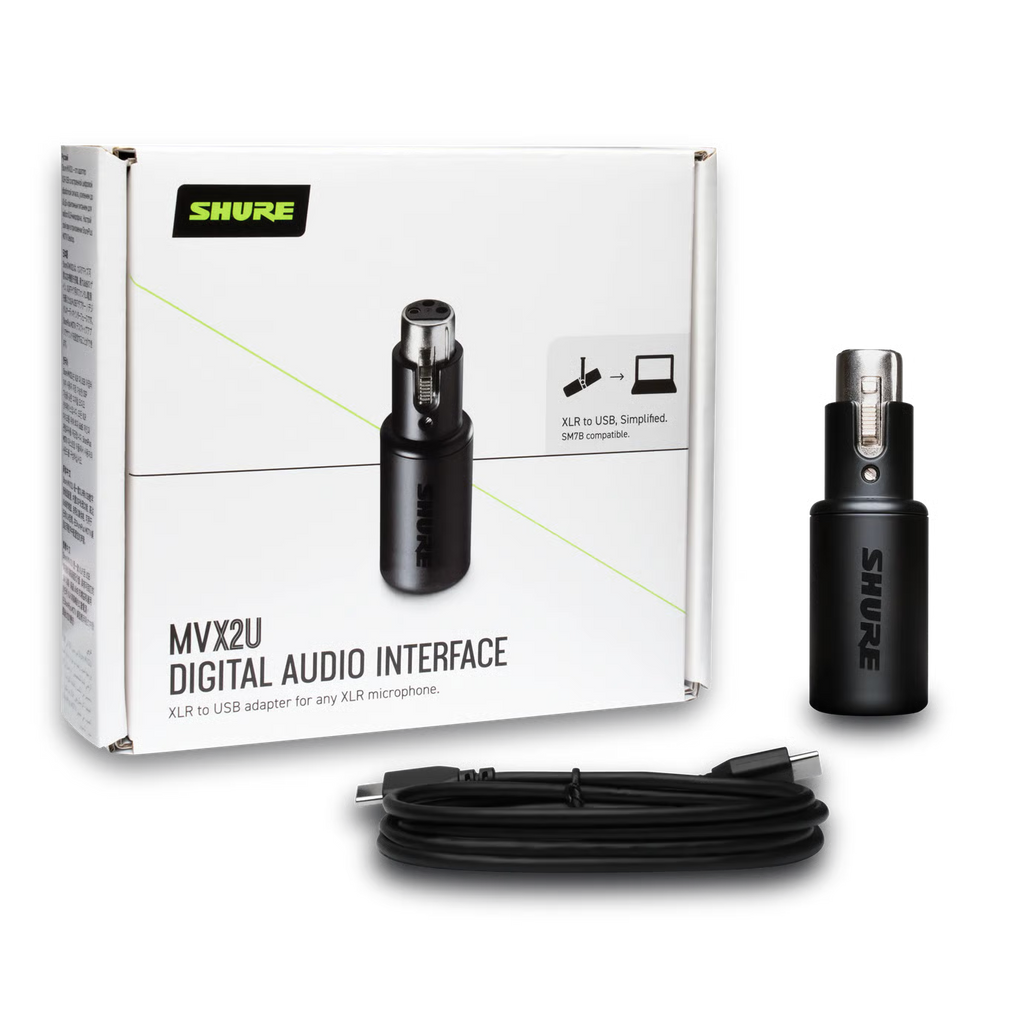 MVX2U Digital Audio Interface - XLR to USB Adapter