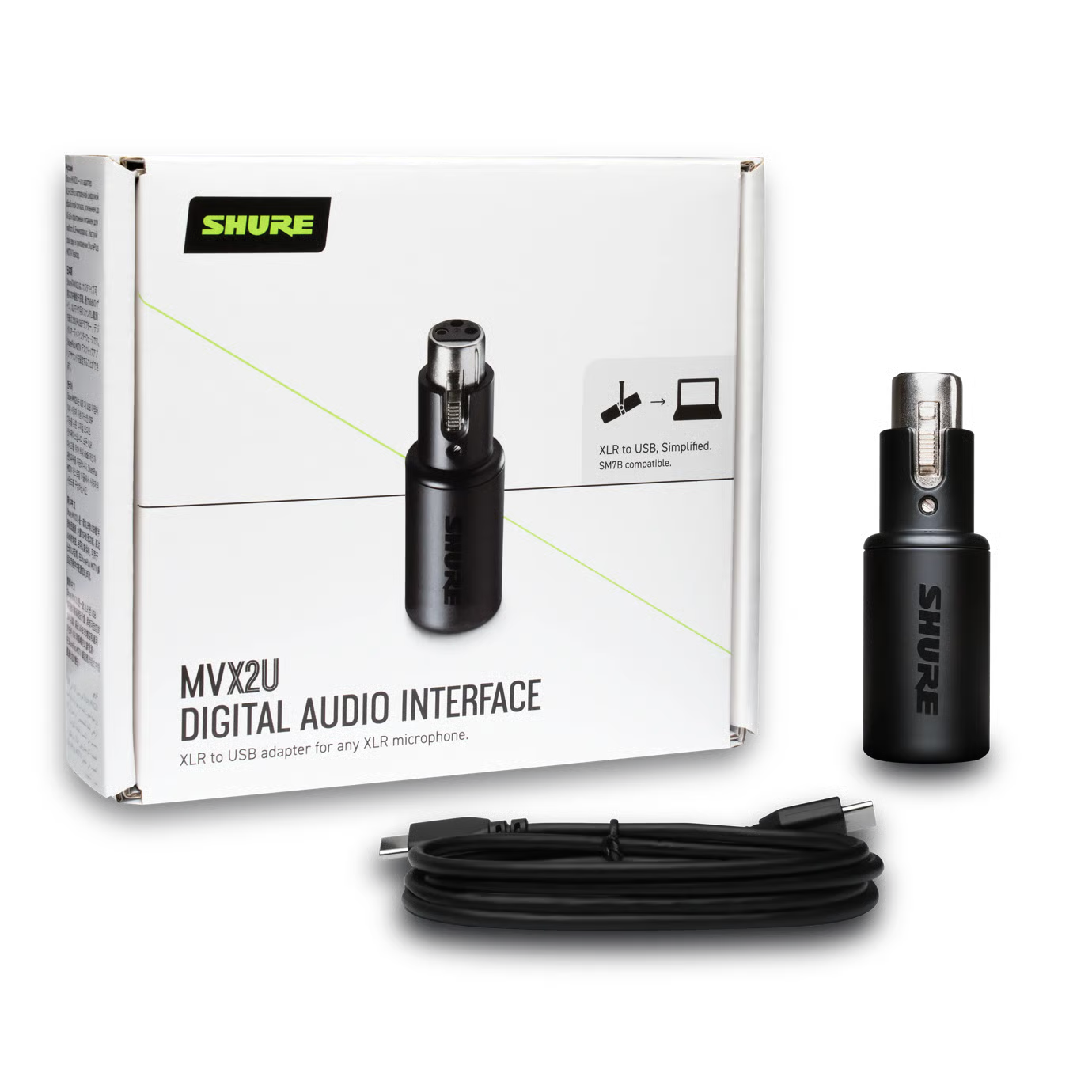 MVX2U Digital Audio Interface - XLR to USB Adapter