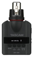 DR-10X Compact Recorder w/XLR Microphone Adapter