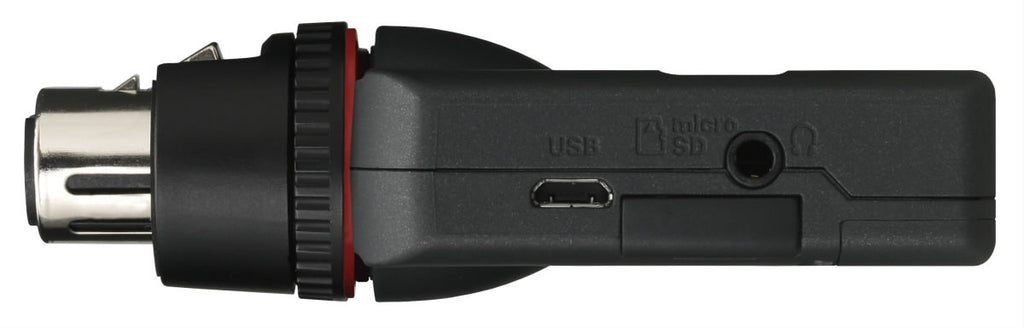 DR-10X Compact Recorder w/XLR Microphone Adapter