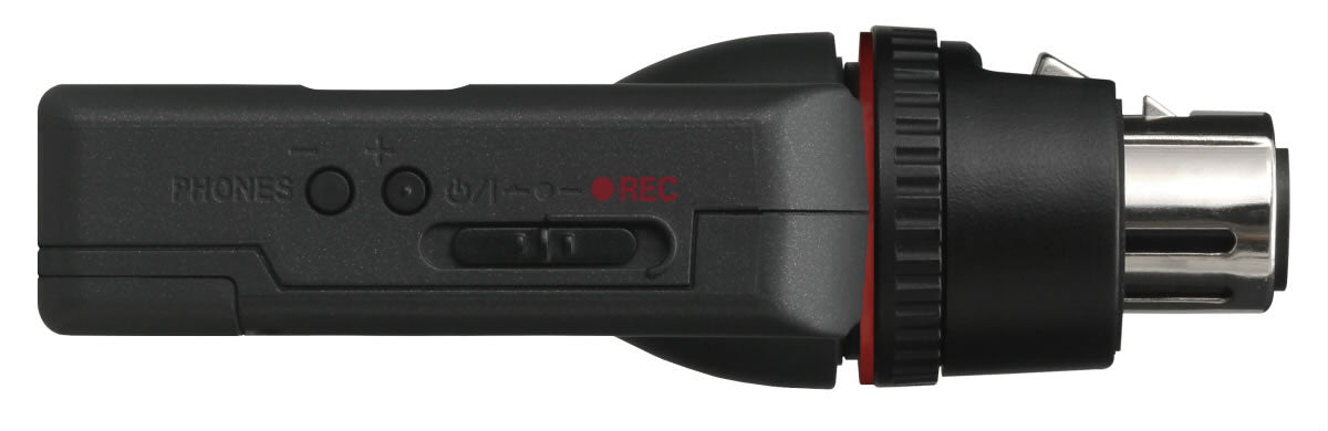 DR-10X Compact Recorder w/XLR Microphone Adapter