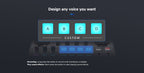 Luucco MI-2 Portable Audio Interface & Mixer - Built-in Battery, 2-Channel Sound Card for Podcasting, Streaming & Mobile Recording