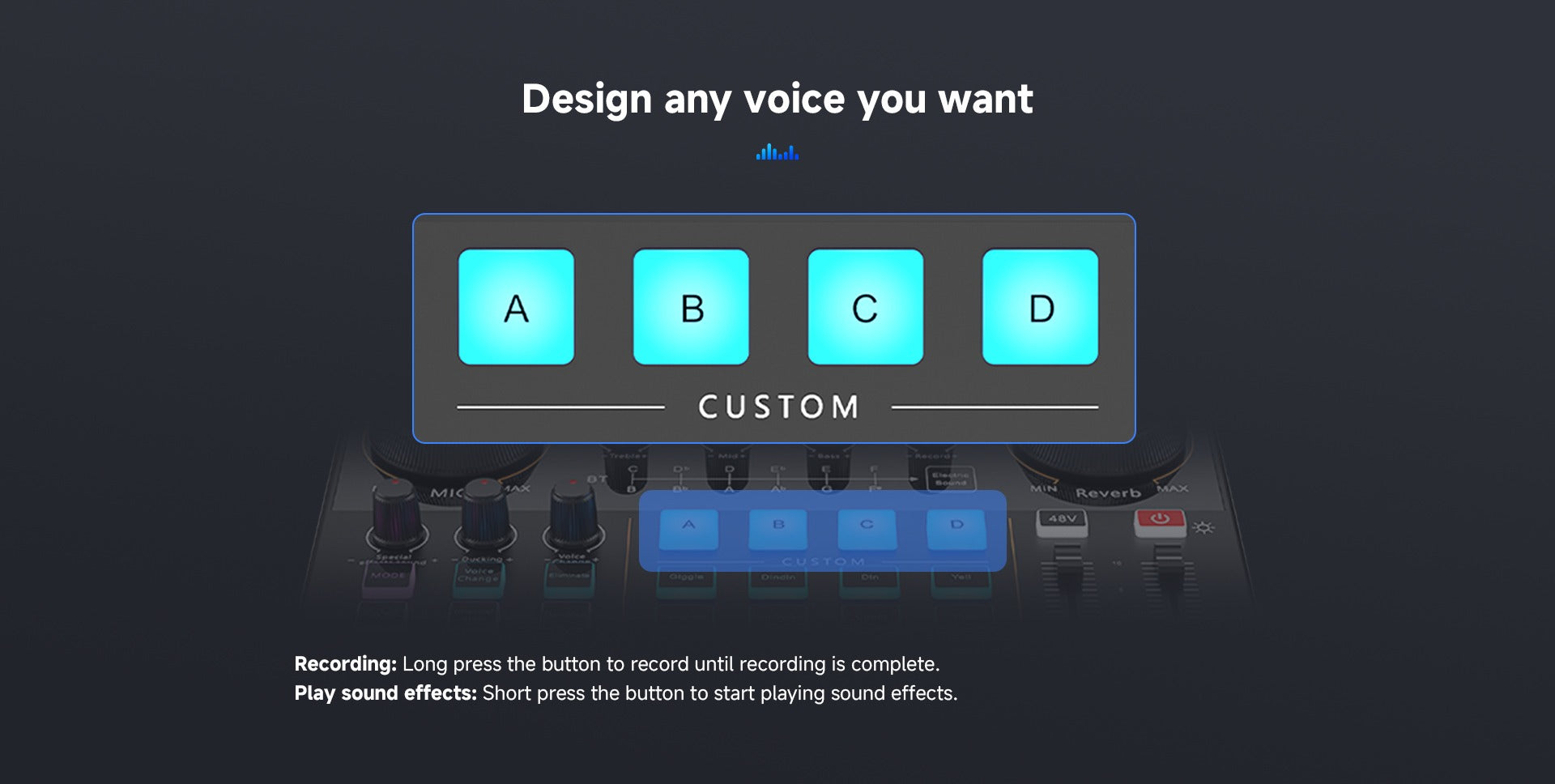 Luucco MI-2 Portable Audio Interface & Mixer - Built-in Battery, 2-Channel Sound Card for Podcasting, Streaming & Mobile Recording