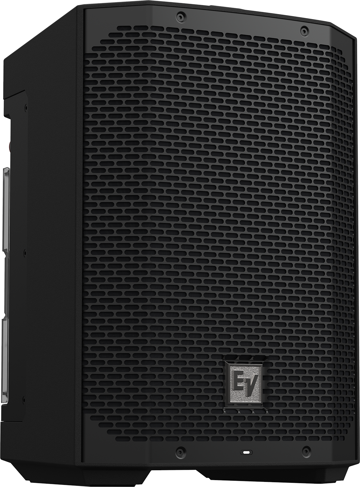 Weatherized portable loudspeaker back grille, black