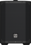 Weatherized portable loudspeaker back panel grille, black