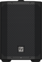 Weatherized portable loudspeaker back panel grille, black