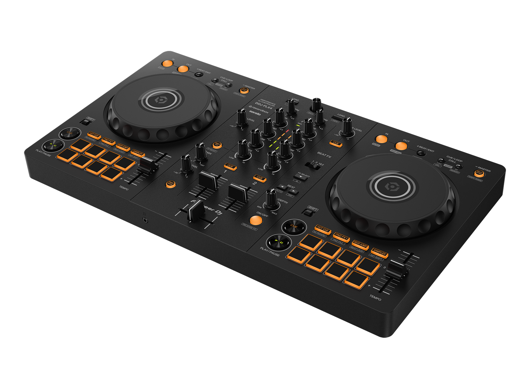 DDJ-FLX4 2-channel DJ controller (Black)