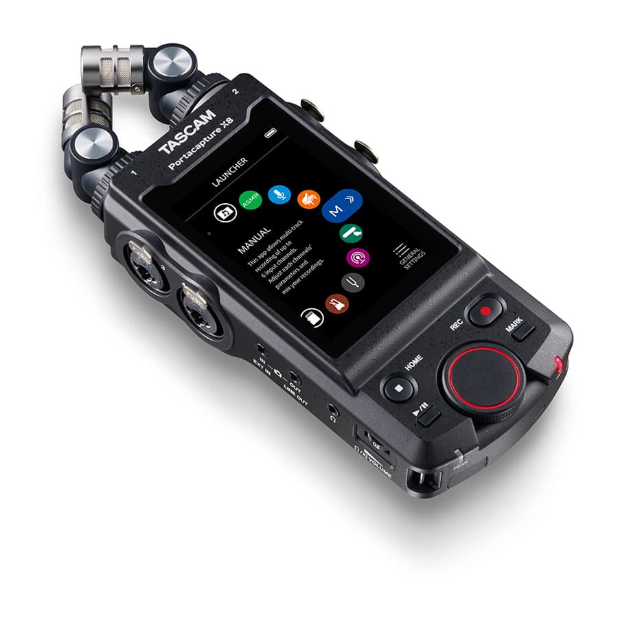 Portacapture X8 8-Channel 32-Bit Float Portable Audio Field Recorder