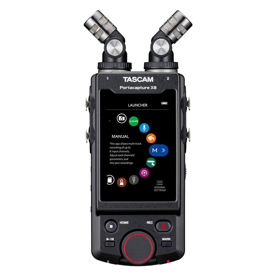 Portacapture X8 8-Channel 32-Bit Float Portable Audio Field Recorder