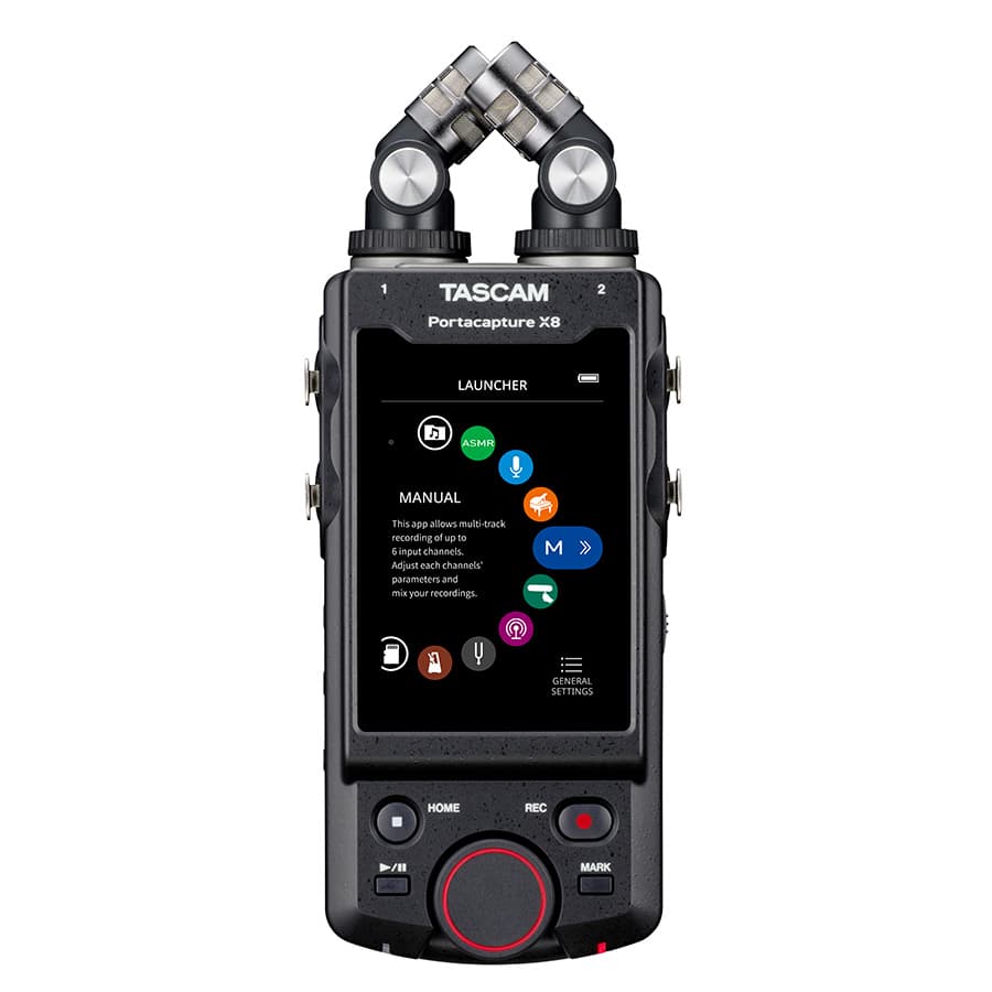 Portacapture X8 8-Channel 32-Bit Float Portable Audio Field Recorder