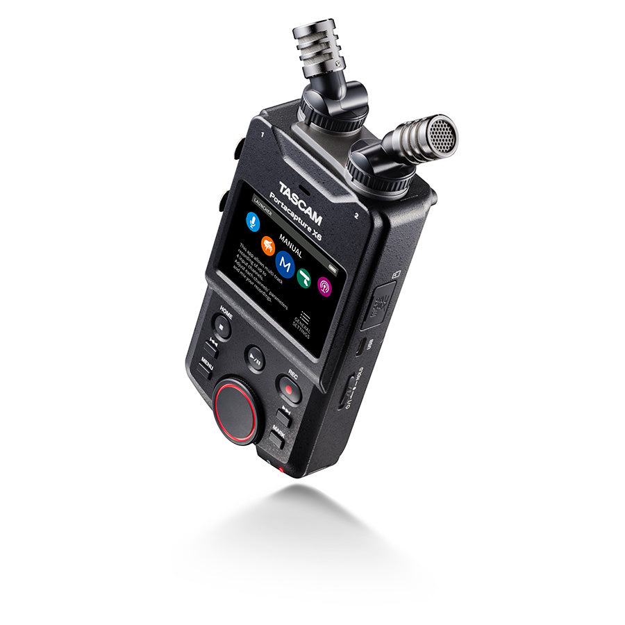 Portacapture X6 6-Channel 32-Bit Float Portable Audio Field Recorder