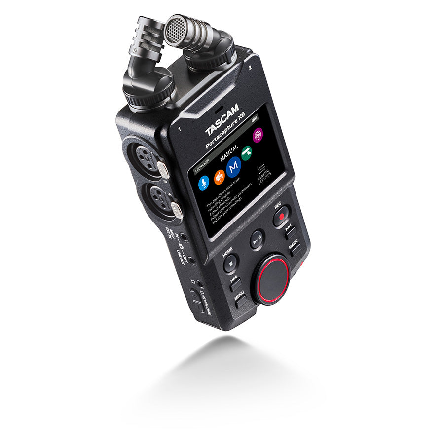 Portacapture X6 6-Channel 32-Bit Float Portable Audio Field Recorder