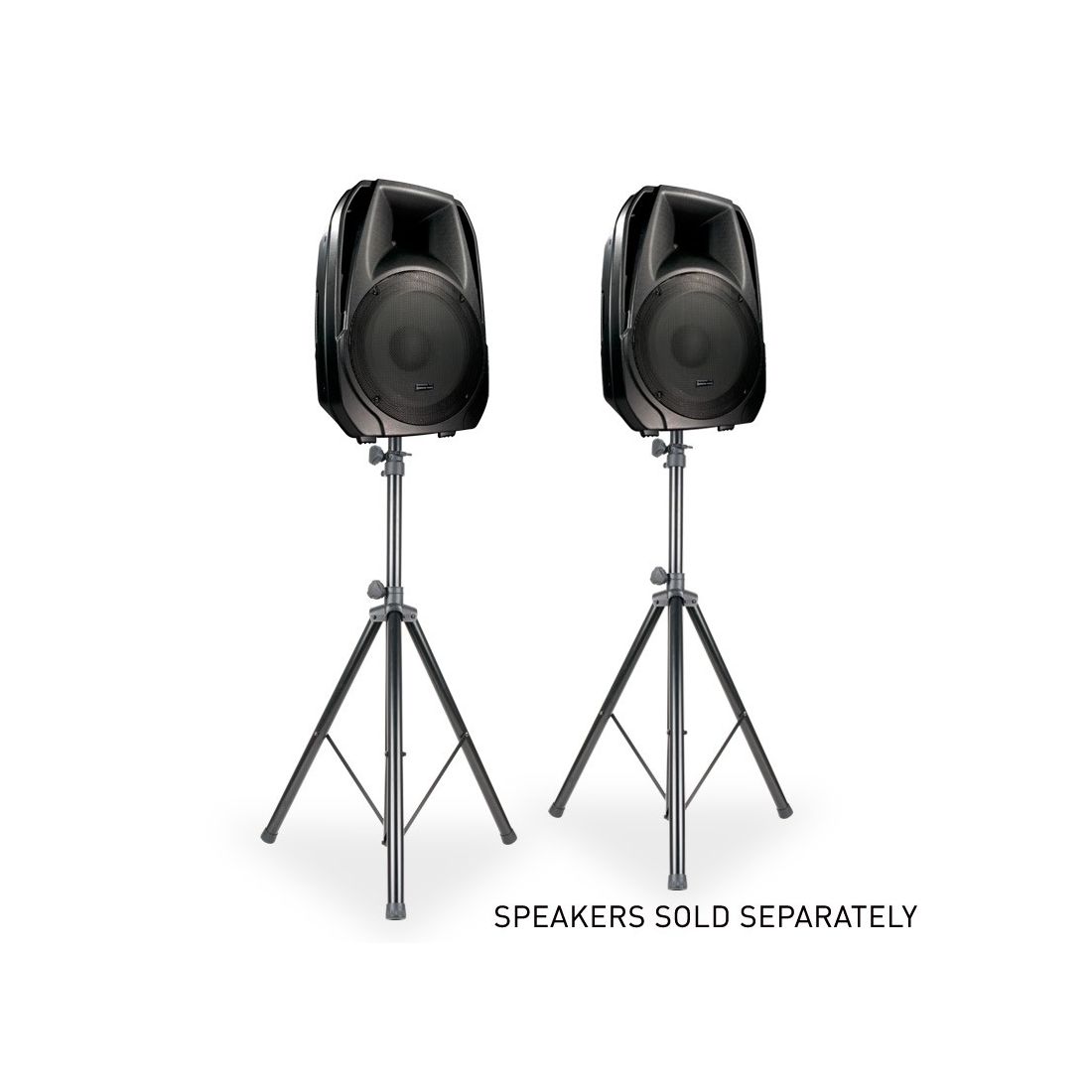 SPSX2B Heavy Duty Speaker Stands (Sold as a Pair)